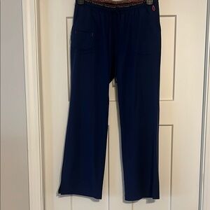 Women's Navy Scrub Pants